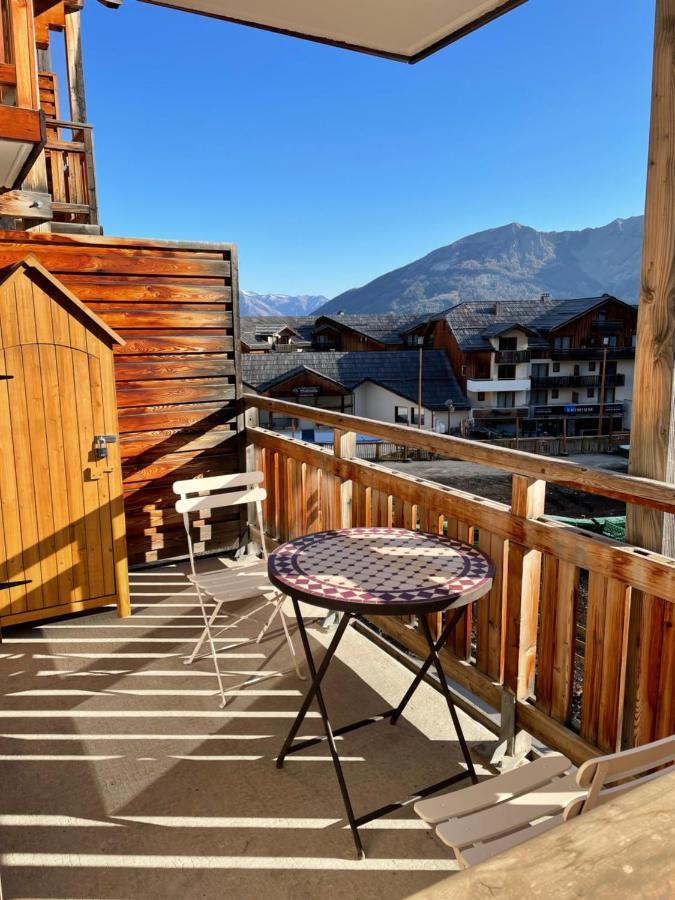 Front Neige 1800, Cosy 4-6P, Parking Couvert Apartment Les Orres Ngoại thất bức ảnh